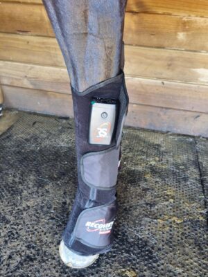 Equine-Air-Pro-Compression-Boots Close up of the Equine Air Pro compression boots.