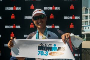 Recovery Systems Supported Athlete Braden Currie wins Ironman Santa Cruz