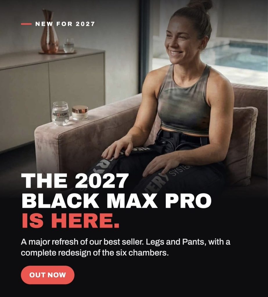 2027 Black Max Pro Recovery Boots.